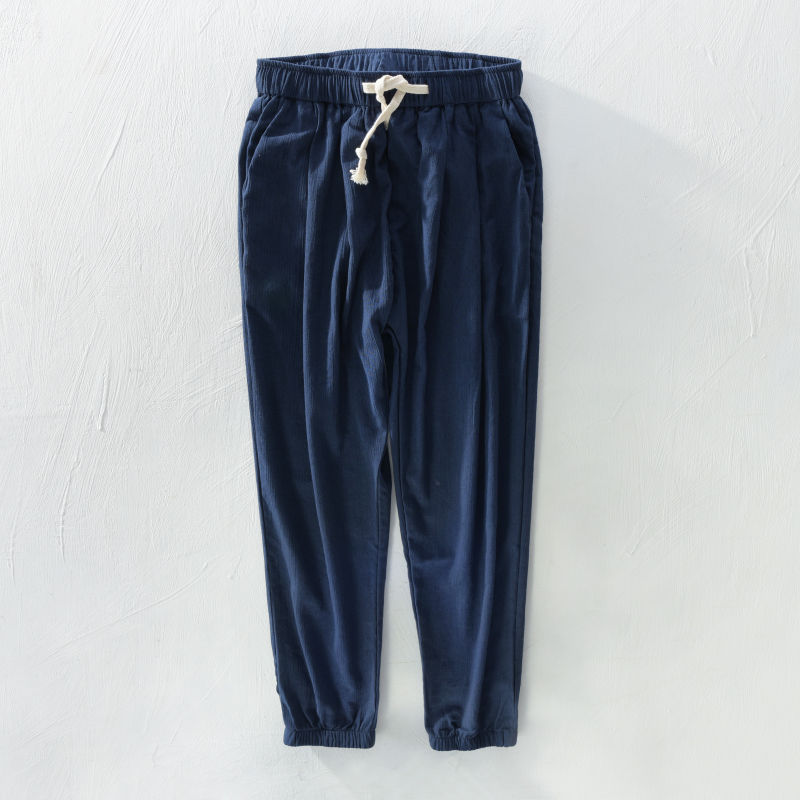 Pantaloni Cropped da Uomo in Cotone e Lino - Stile Casual Leggero