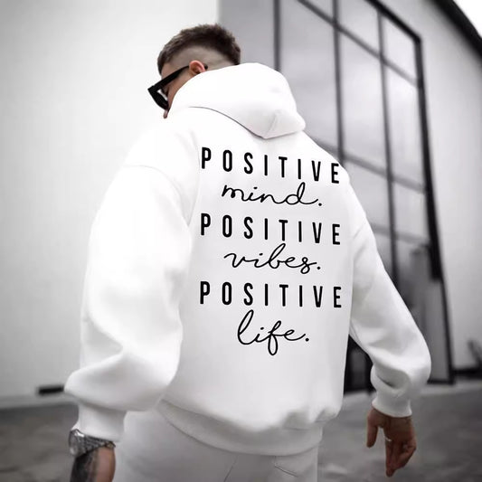 Felpa Unisex Autunno/Inverno con Stampa a Lettere - Stile Casual